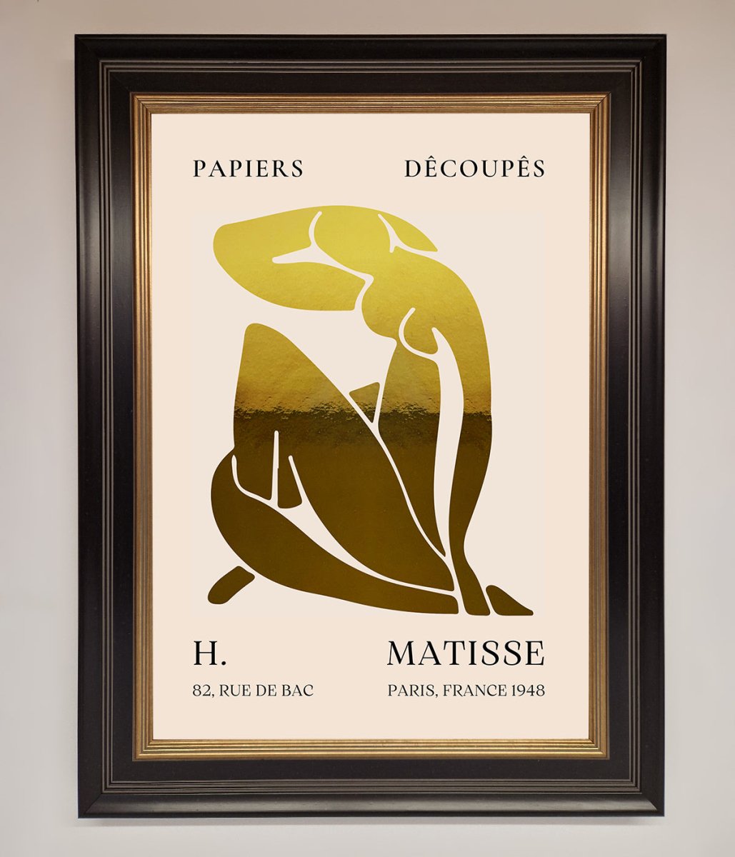 Henri Matisse Figure Foil Print - Zestio
