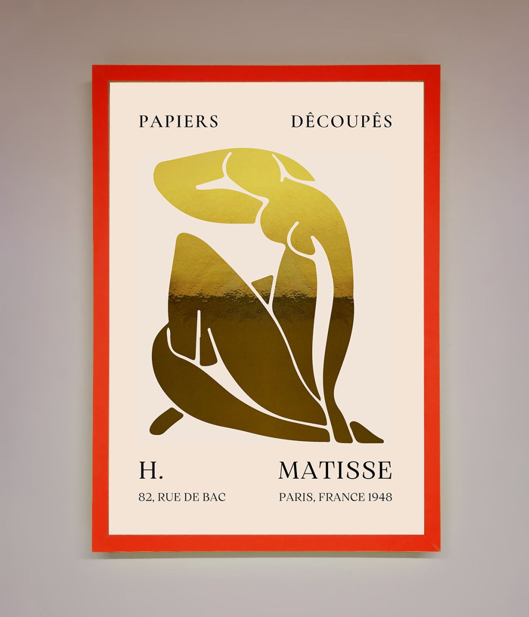Henri Matisse Figure Foil Print - Zestio