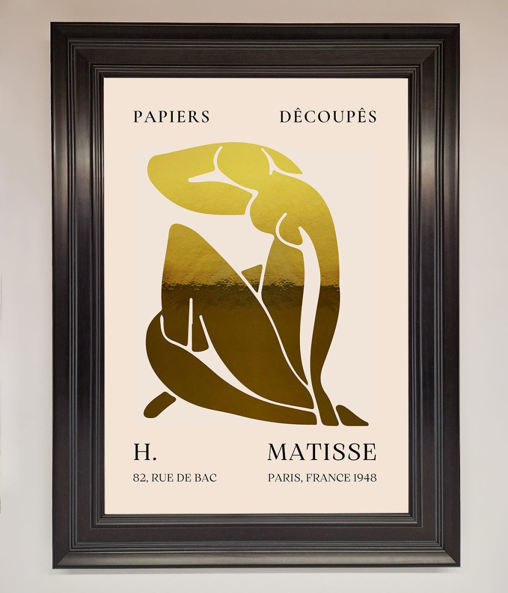 Henri Matisse Figure Foil Print - Zestio