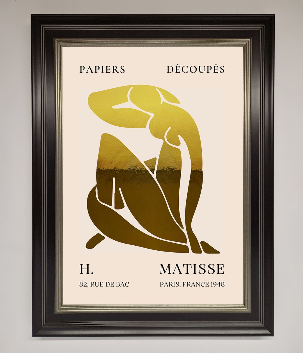 Henri Matisse Figure Foil Print - Zestio