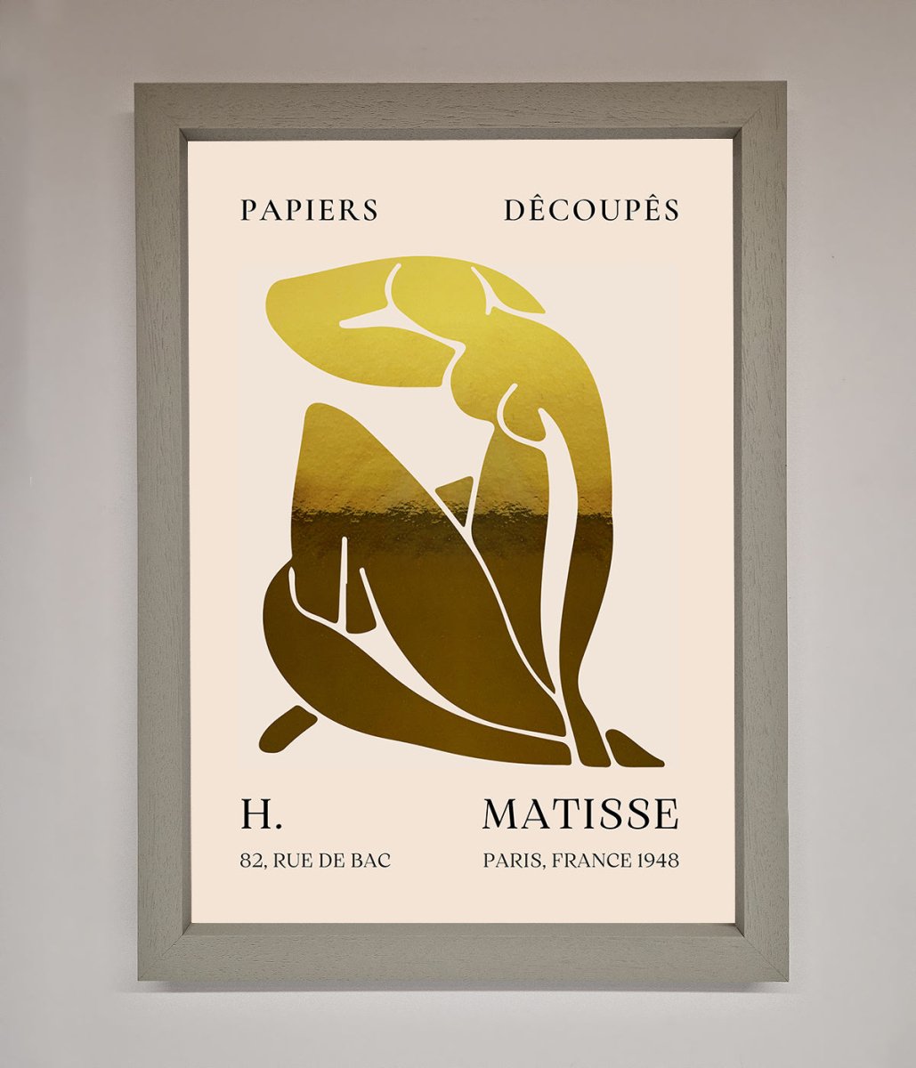 Henri Matisse Figure Foil Print - Zestio