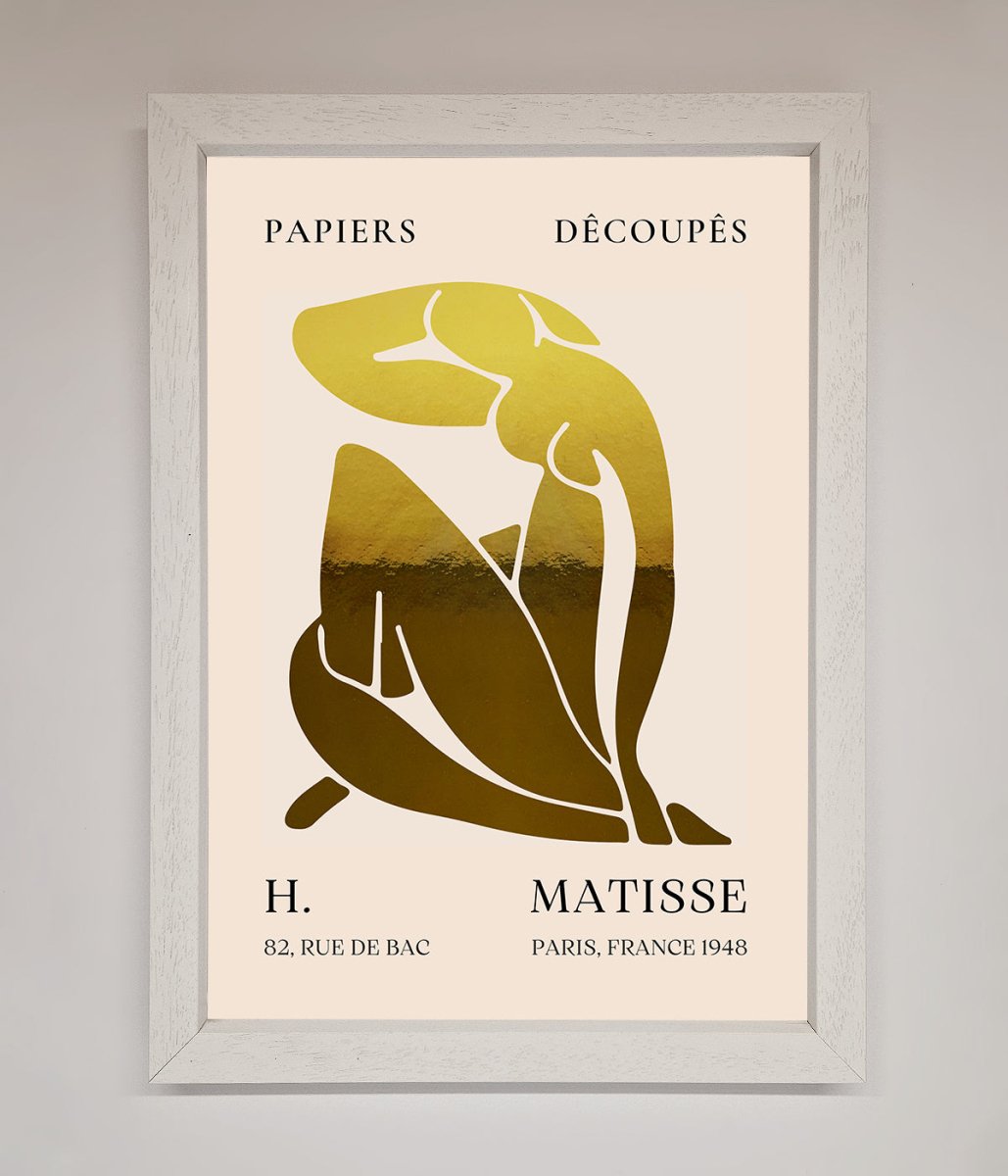 Henri Matisse Figure Foil Print - Zestio