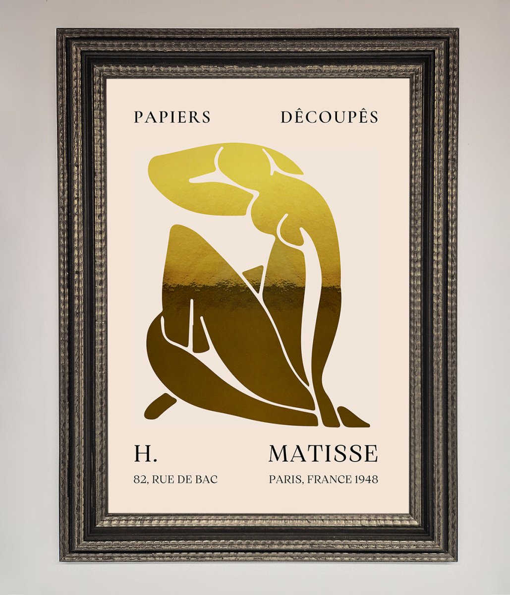 Henri Matisse Figure Foil Print - Zestio