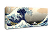 Hokusai A Big Wave Off Kanagawa Canvas Wall Art - Zestio