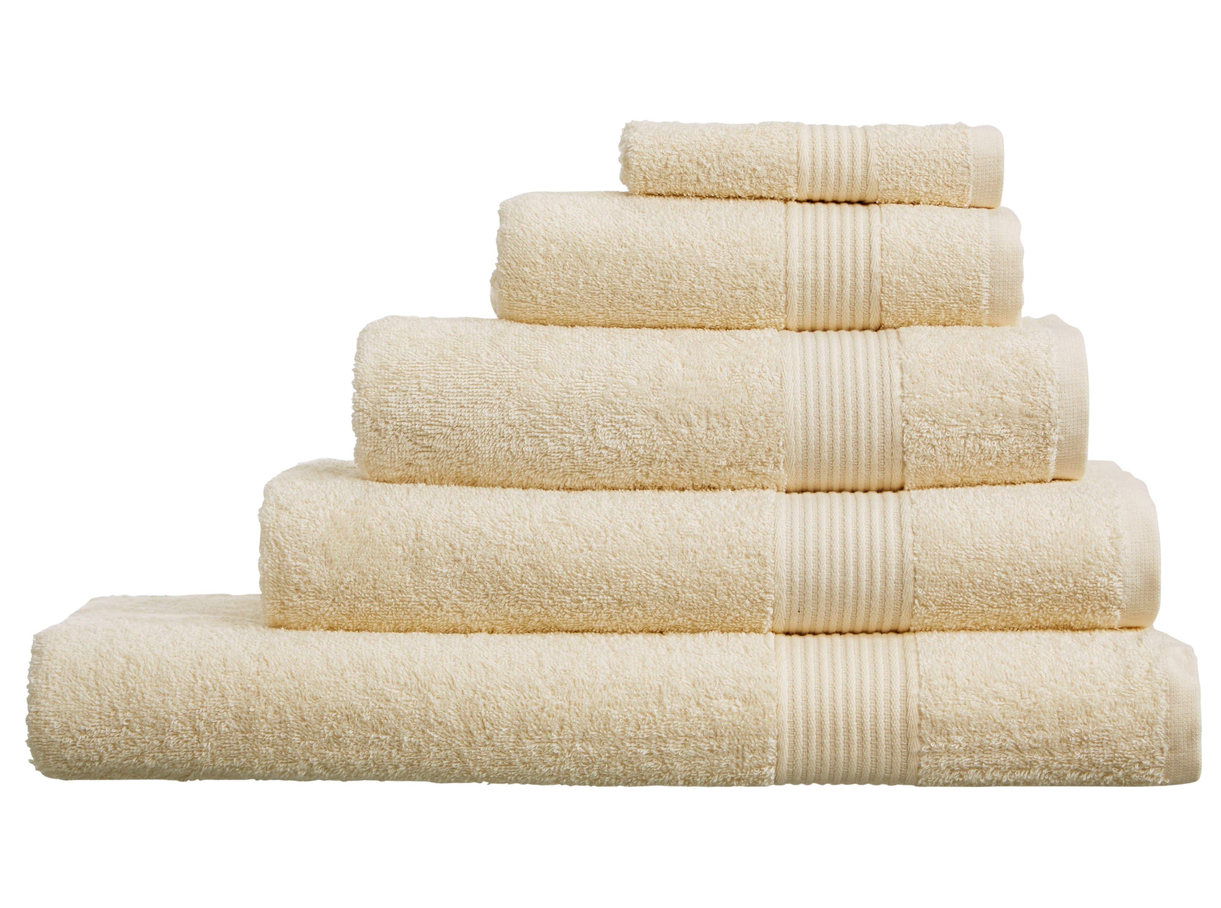 OLIVIA ROCCO Egyptian Cotton Towels 500GSM High Absorbency Soft Durable OEKO TEX Certified Various Sizes Elegant Assorted Colours