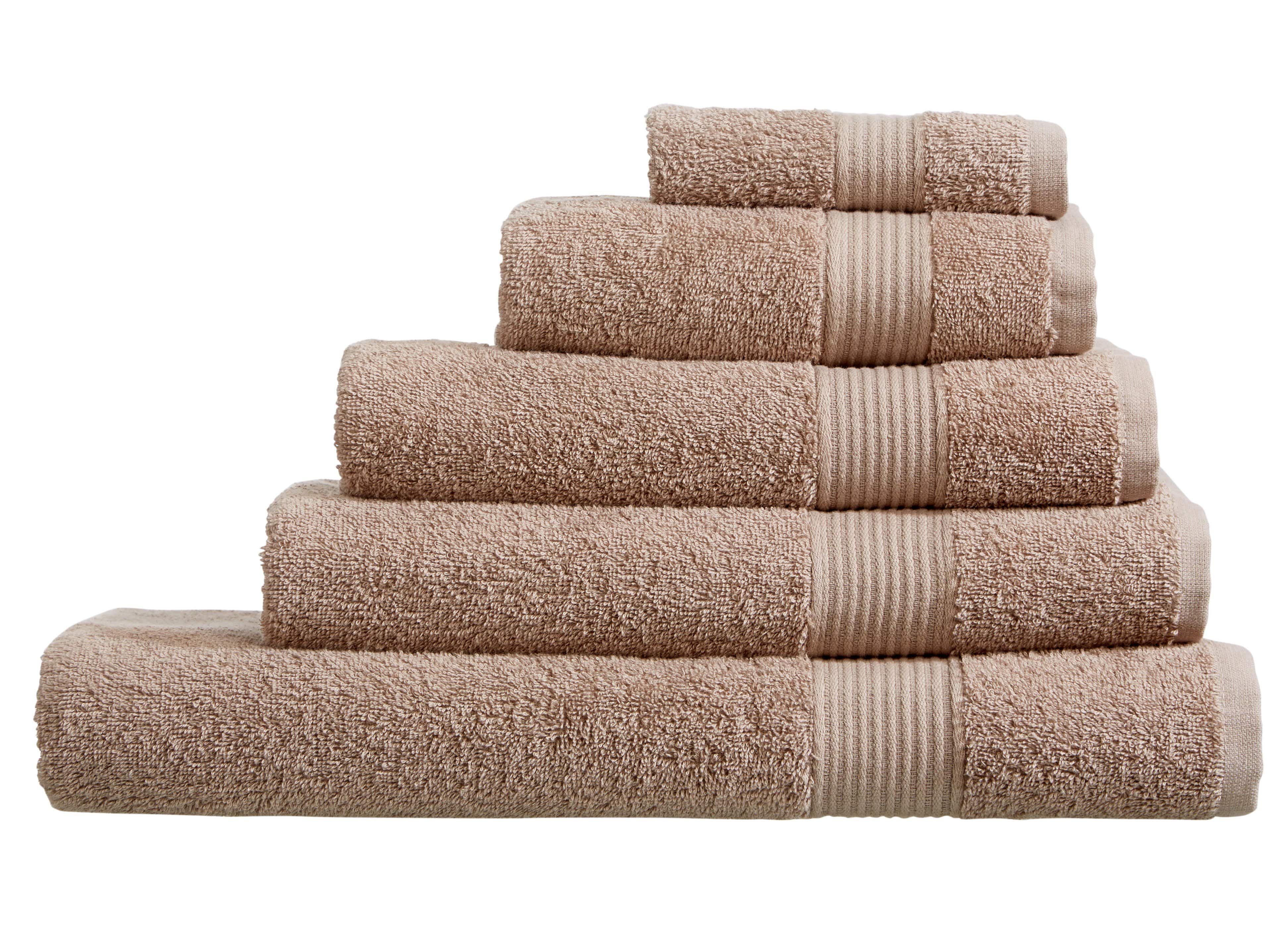 OLIVIA ROCCO Egyptian Cotton Towels 500GSM High Absorbency Soft Durable OEKO TEX Certified Various Sizes Elegant Assorted Colours
