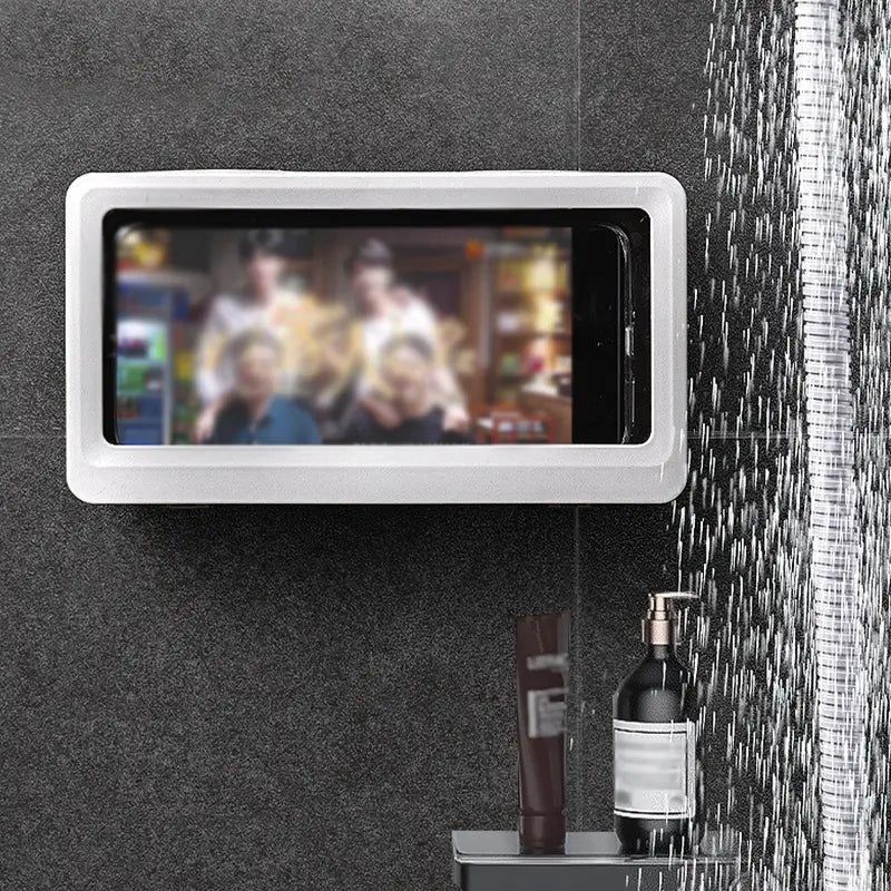 Waterproof Wall-Mounted Phone Holder – Hands-Free