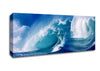 Huge Crashing Blue Ocean Wave Canvas Wall Art - Zestio