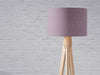 Purple Lampshade with a Modern Line Design, Ceiling  or Table Lamp Shade