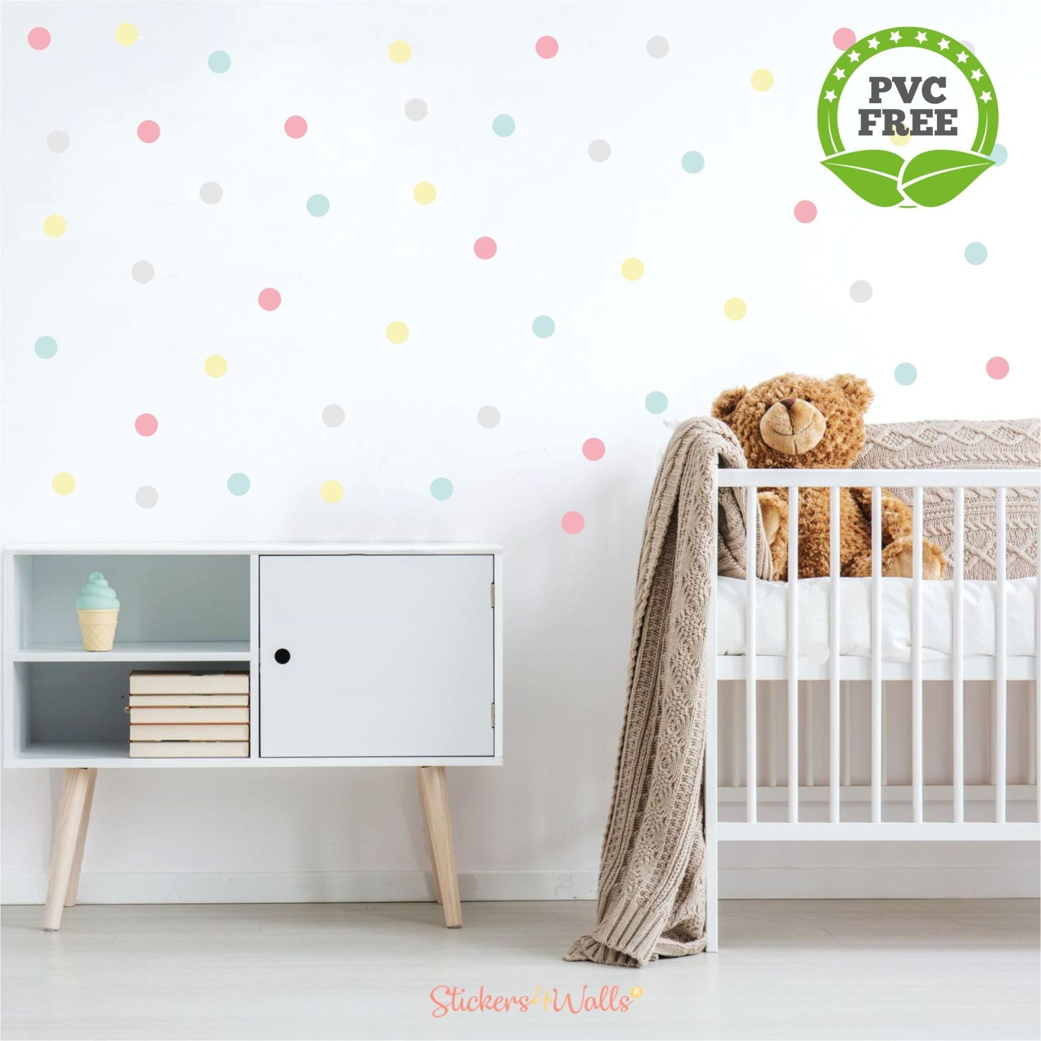 Personalised kids room name fabric wall sticker
