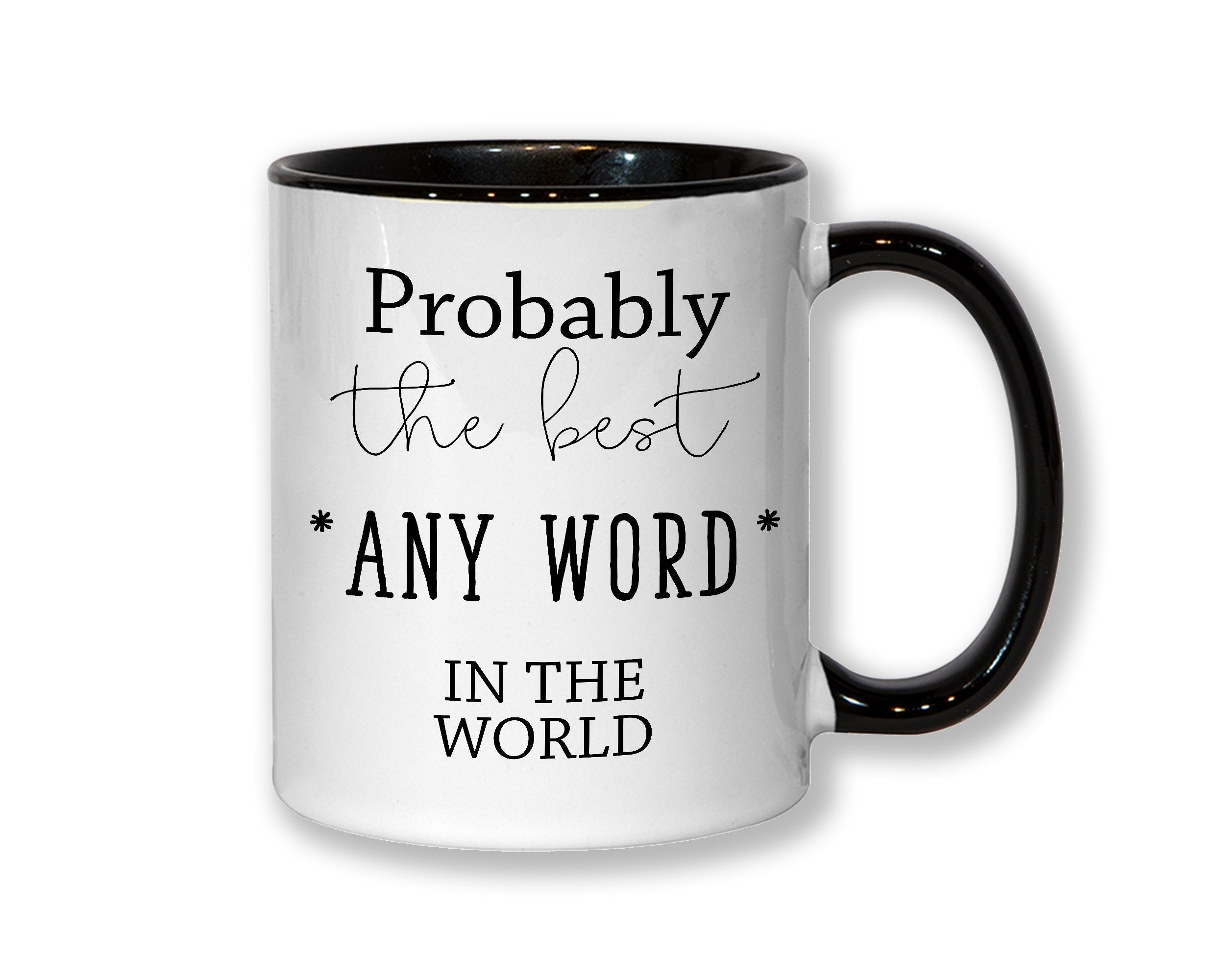 Probably The Best Bookkeeper In The World 11oz Coffee Mug Tea Gift Idea For Accountant Book Keeping Financial Accounts Assistant MG0417