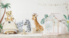 Adorable Safari Wall Decals - Removable Peel and Stick African Animals Stickers for Kids Room
