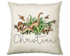 Personalised Dinosaur Cushion Gift Printed Name Design - Cushion Throw Pillow Gift For Mum Dad Friend Bedroom Birthday Christmas Gift CS072