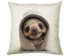 Birthday Gift For Boy Girl Sloth Cushion Gift Printed Name Design Cushion Throw Pillow Gift For Girls Nursery Bedroom Animal Gift CS533