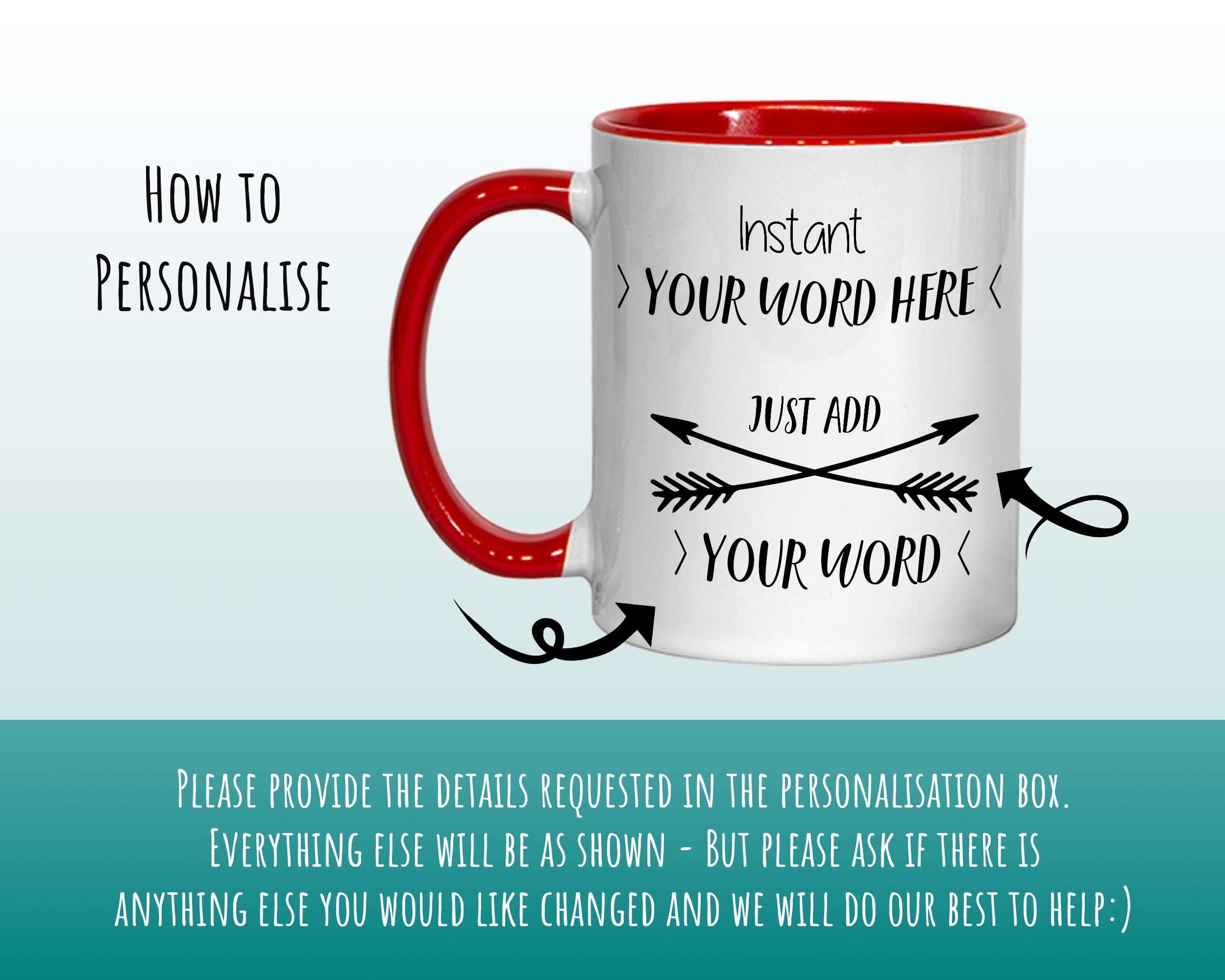 Instant Accountant Just Add Coffee Mug Gift 11oz Coffee Mug Gift Idea For Accountant Bookkeeper Accounts Department For Him Her MG0302