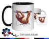 Personalised Monkey Coffee Mug MGZ066