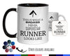 This Is What A Badass Runner Looks Like 11oz Coffee Mug Tea Gift Idea For Running Triathlon Athlete Marathon Run Enthusiast MG0756