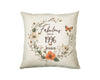 30th Birthday Gift for Her Personalised 1996 Birthday Cushion Age 30 Gift for Women - Ladies Floral Design Mum Daughter Sister Thirty BNL30C