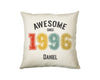 30th Birthday Gift for Men - Personalised Birthday Cushion Age 30 Gift for Him Custom Retro Vintage Number Design Dad Grandad Thirty BNG30C