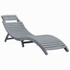 Velka Grey Acacia Wood - 190cm Foldable