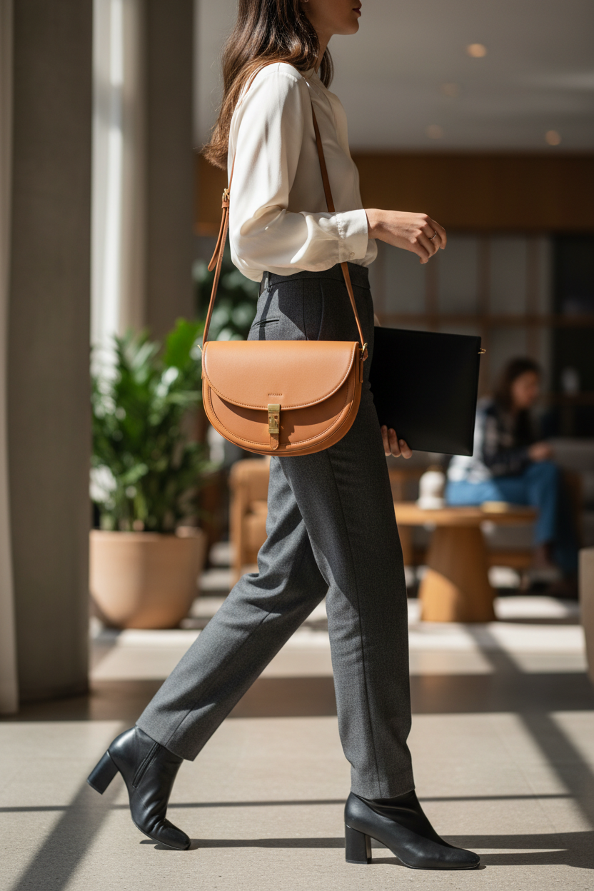 Women's Saddle Crossbody Bag | Premium Versatile Design