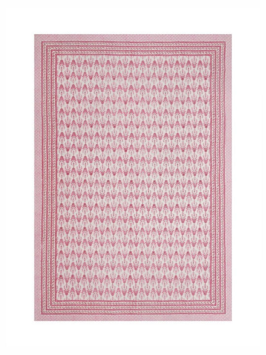 Hand Block Printed (Maroon Motifs) Pure Cotton Table Cloth