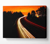 Interstate Highway Canvas Wall Art - Zestio