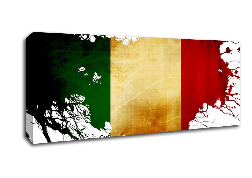 Italian Map Canvas Wall Art - Zestio