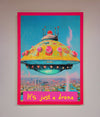 Its Just A Drone Framed Poster - Zestio