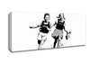 Jack And Jill White Canvas Wall Art - Zestio