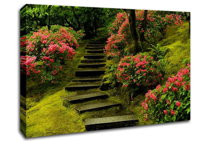 Japanese Garden Washington Park Canvas Wall Art - Zestio