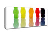 Jelly Baby March Canvas Wall Art - Zestio