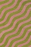 Joli Wave Green & Pink Rug