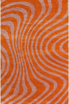 Joli Striped Orange & Pink Rug
