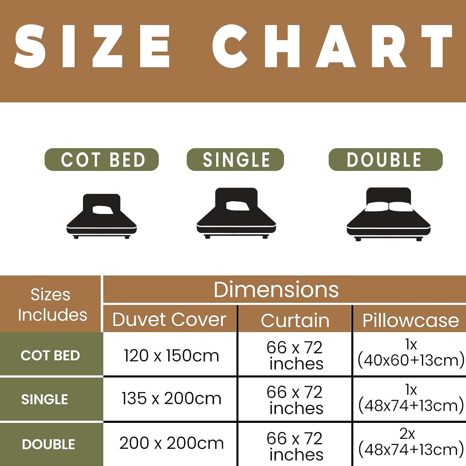OLIVIA ROCCO Kids Safari Jungle Animal Print Duvet Cover Set With Pillowcase Soft Cosy Durable Lightweight Bedding Lions Giraffes Bears Elephants