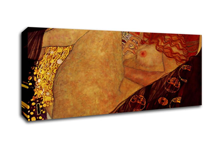 Klimt Danae Canvas Wall Art - Zestio