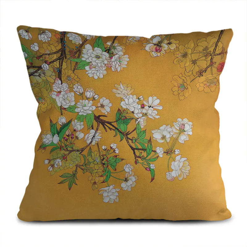 Super Soft Nature Print Pillowcase – Decorative Cushion Cover 45cm