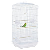 PawHut Bird Cage with Stand, Perches, Food Bowls, Swing