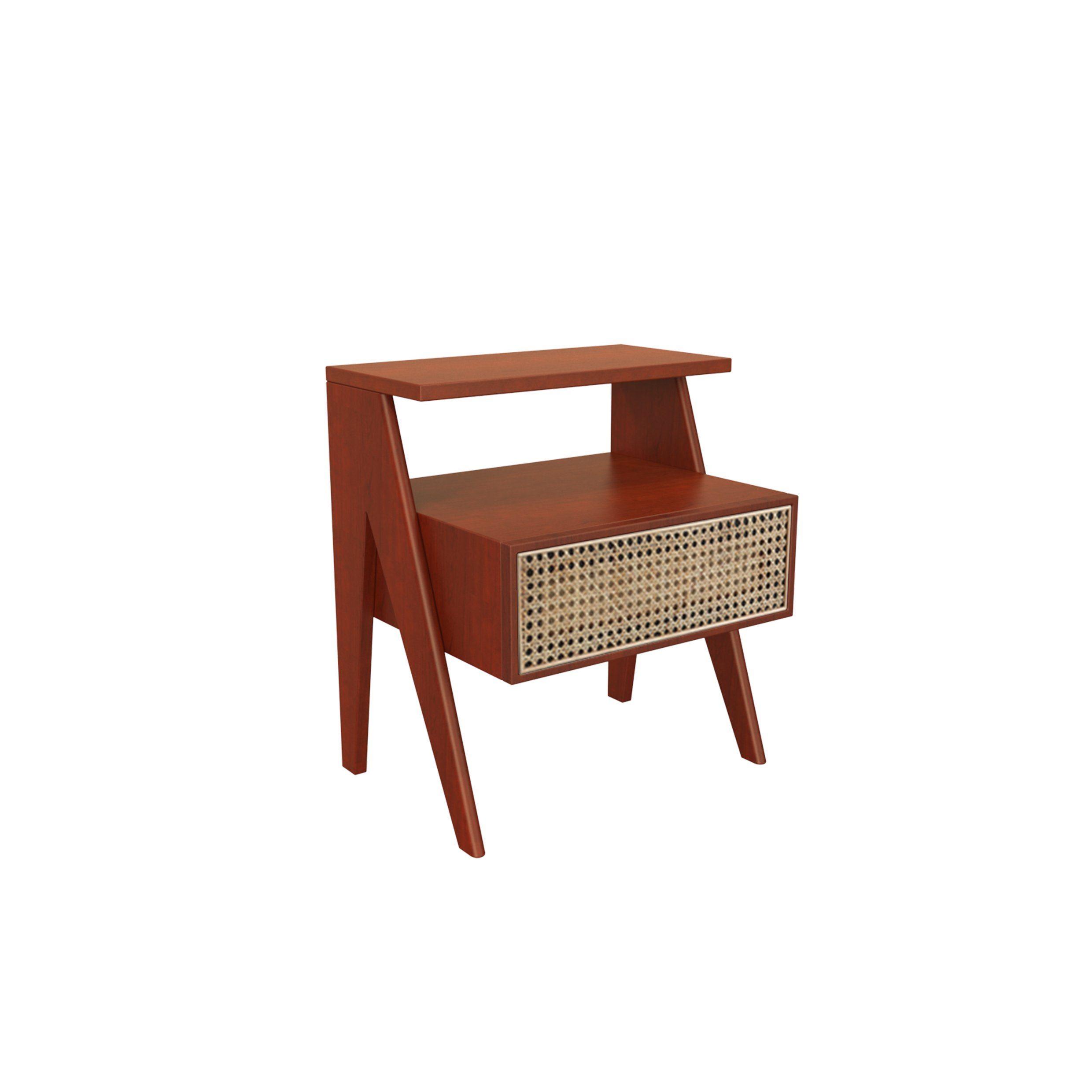 Lambeth Bedside Table, Black