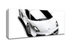Lamborghini From Above Canvas Wall Art - Zestio