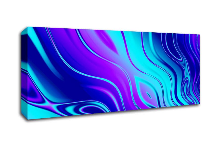 Lava Lamp Liquid Canvas Wall Art - Zestio