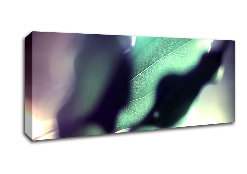 Leaves Hidding From The Light Canvas Wall Art - Zestio