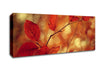 Leaves In Autumn Canvas Wall Art - Zestio
