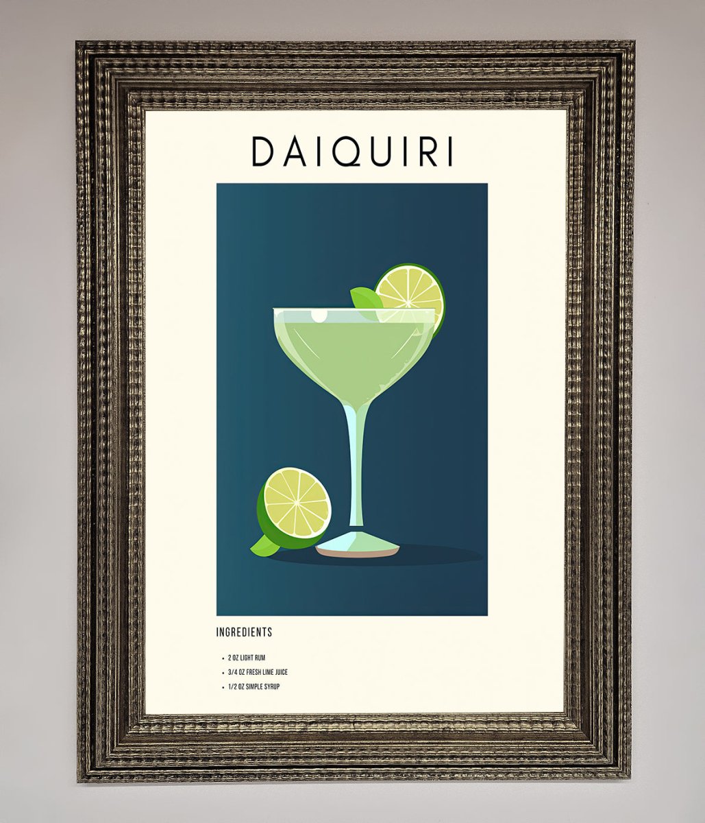 Lime Daiquiri Framed Poster - Zestio