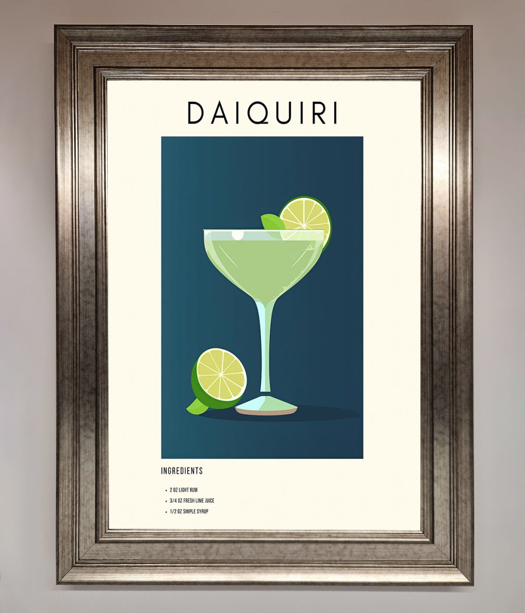 Lime Daiquiri Framed Poster - Zestio