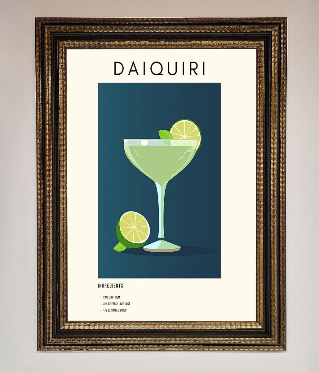 Lime Daiquiri Framed Poster - Zestio