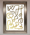 Line Squiggle Foil Print - Zestio