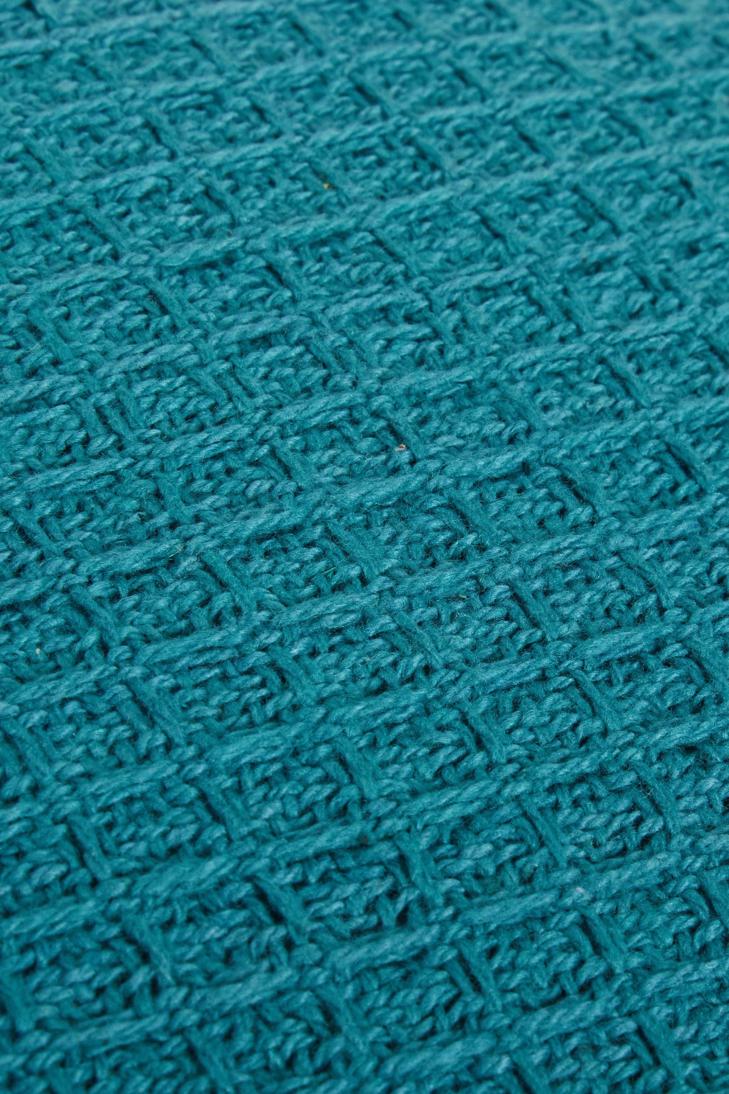 OLIVIA ROCCO Lisbon Pure Indian Cotton Handwoven Honeycomb Cushion Covers Indoor Outdoor Use 17x17 and 24x24 Grey Ochre Navy Teal Pink Silver