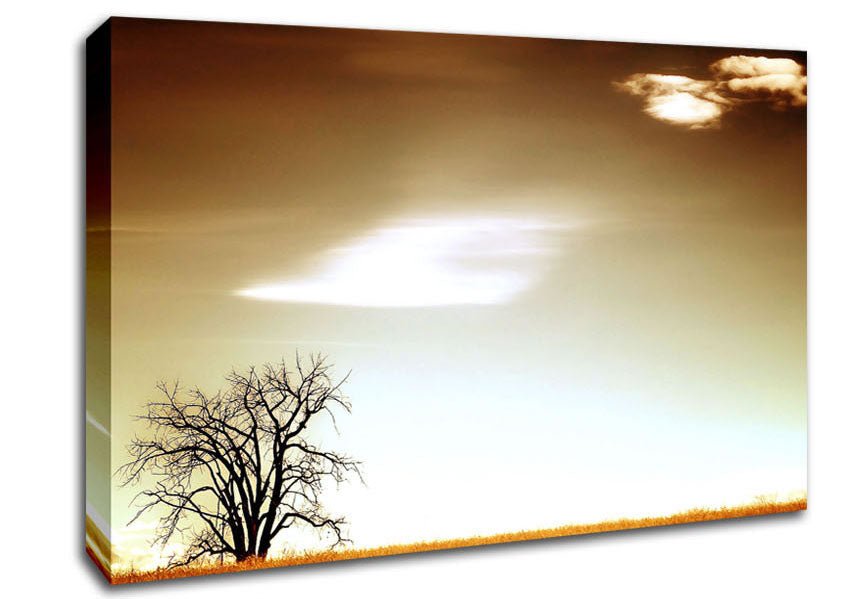 Lone Tree Canvas Wall Art - Zestio