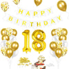Birthday Decoration Balloon set for 18th, 21st, 30th, 40th, and 50th birthdays